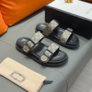 GUCCI Men's Premium Slides - Luxury Designer Sandals - Premium Collection