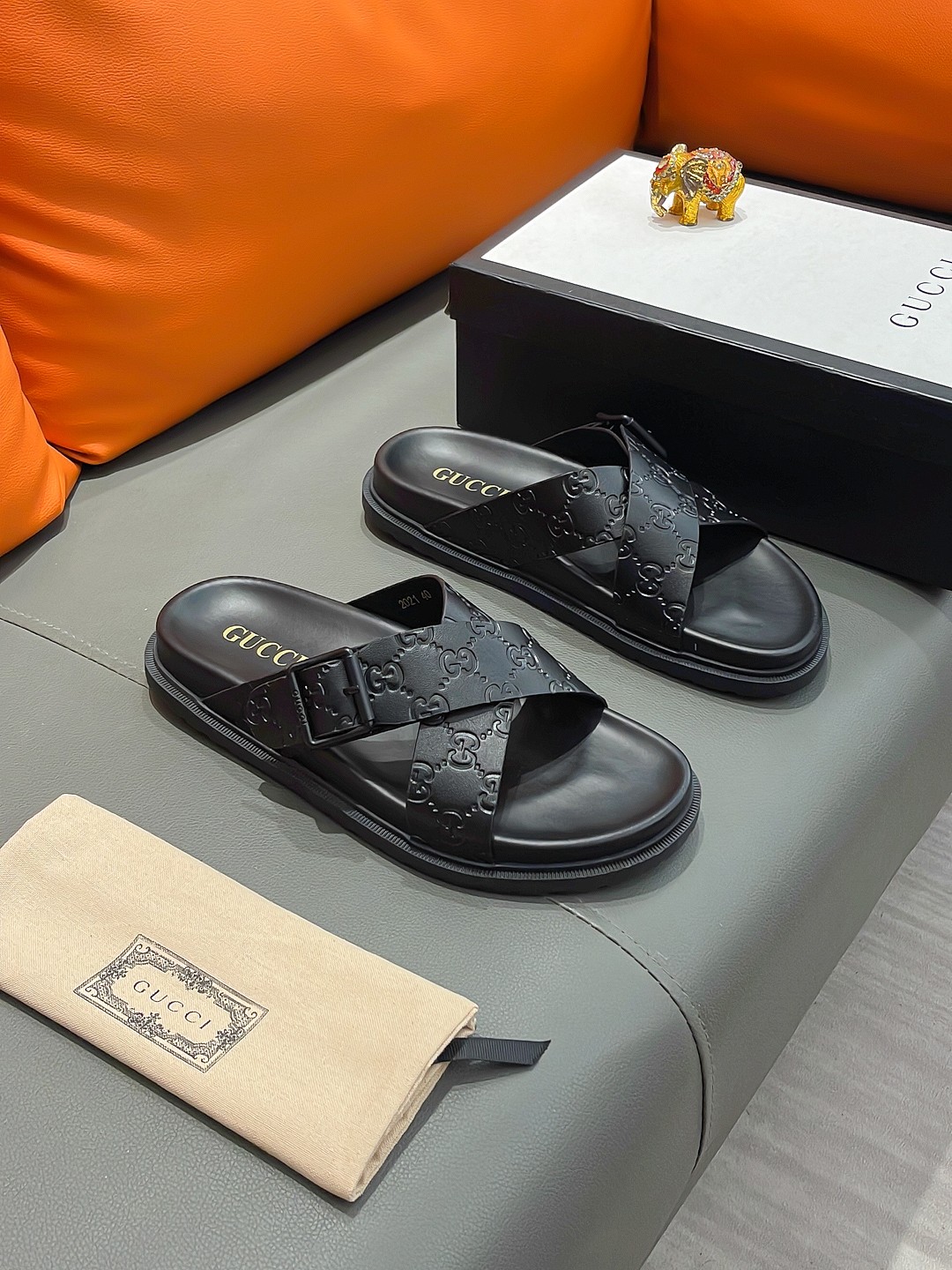 GUCCI Men's Luxury Sandals - Premium Designer Slides