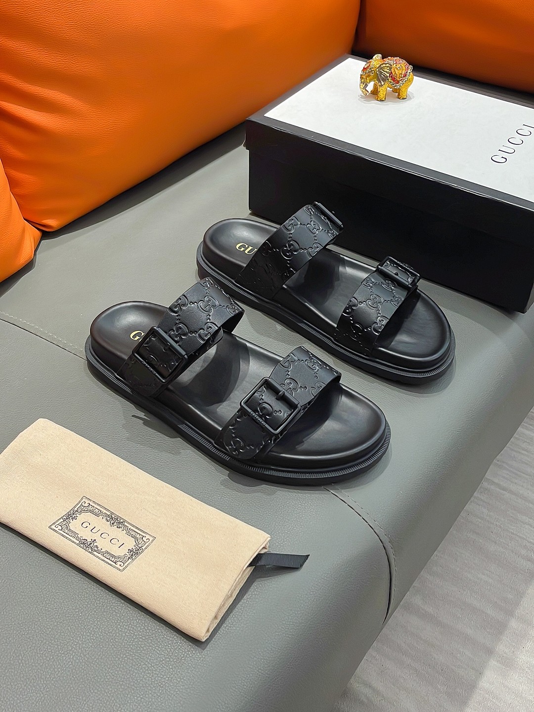 GUCCI Men's Luxury Sandals - Premium Designer Slides