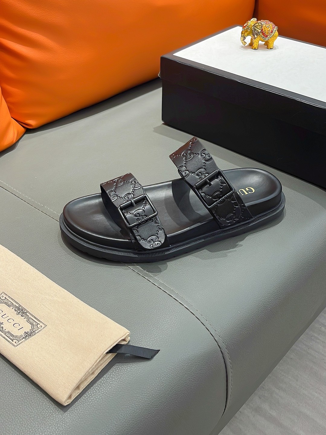 GUCCI Men's Luxury Sandals - Premium Designer Slides - Image 4