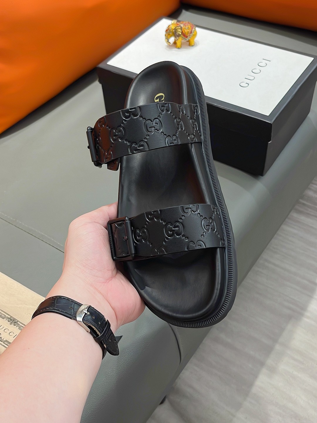 GUCCI Men's Luxury Sandals - Premium Designer Slides - Image 6