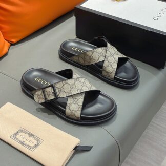 GUCCI Men's Premium Slides - Luxury Designer Sandals - Premium Collection