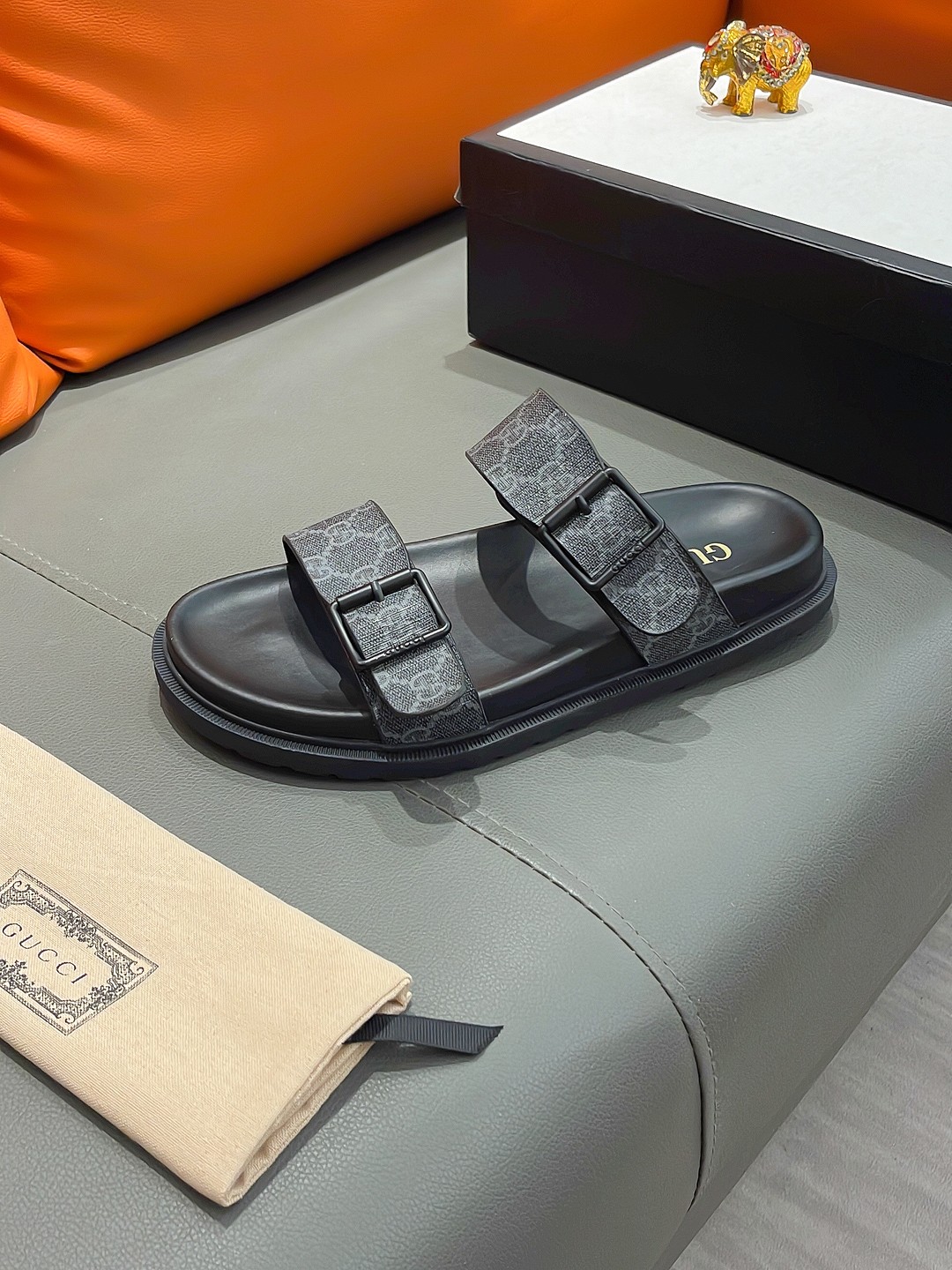 GUCCI Men's Luxury Sandals - Premium Designer Slides - Image 4
