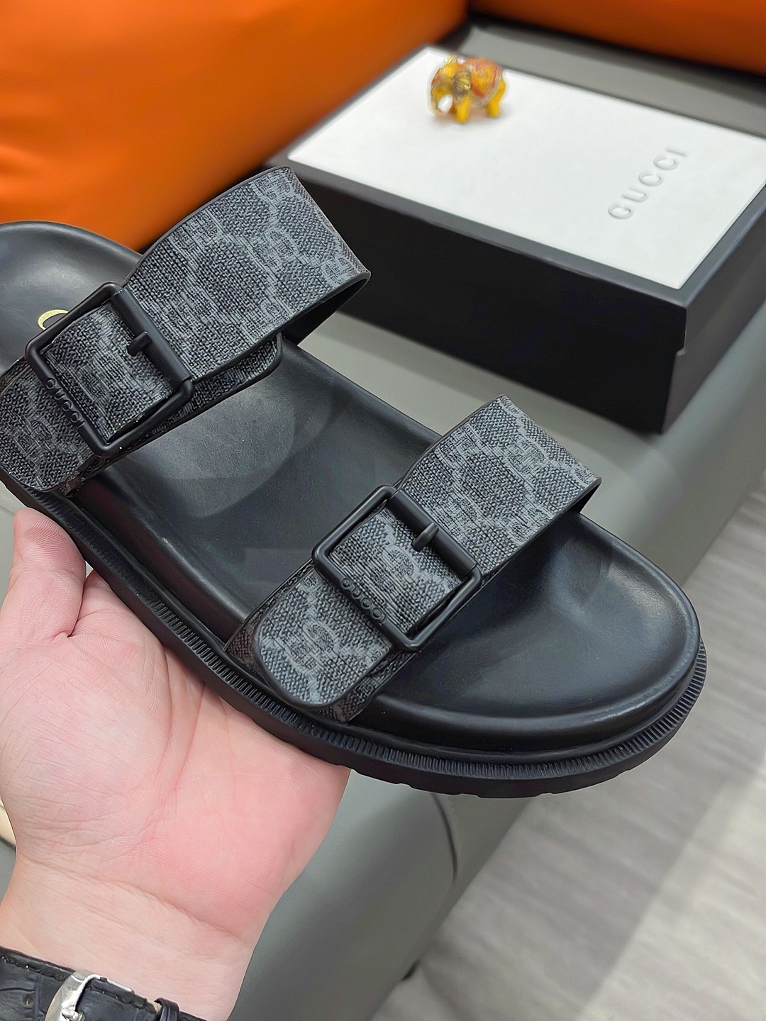 GUCCI Men's Luxury Sandals - Premium Designer Slides - Image 7