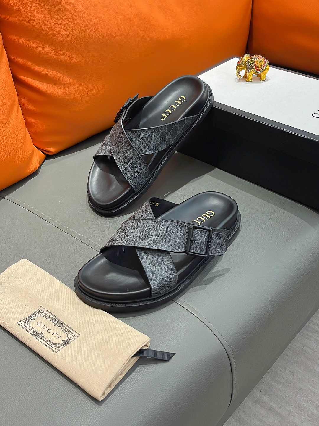 GUCCI Men's Luxury Sandals - Premium Designer Slides - Image 2