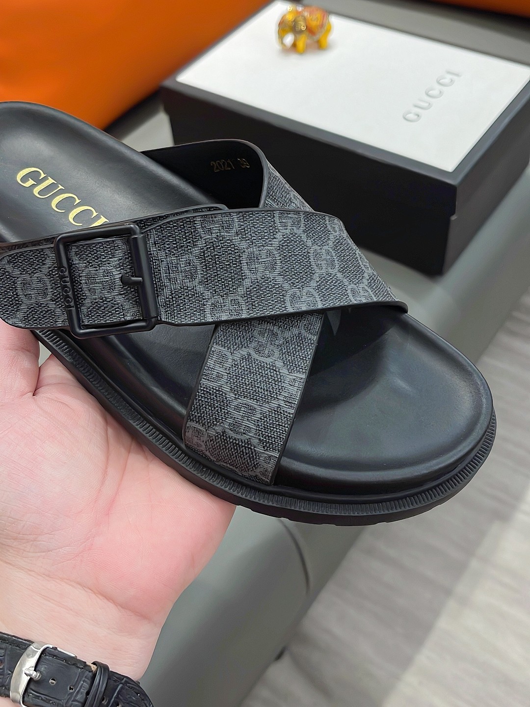 GUCCI Men's Luxury Sandals - Premium Designer Slides - Image 7