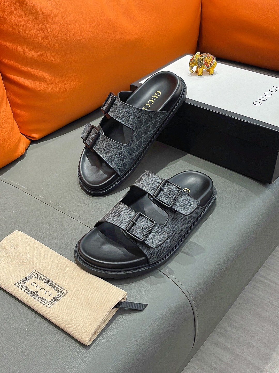 GUCCI Men's Luxury Sandals - Premium Designer Slides - Image 2