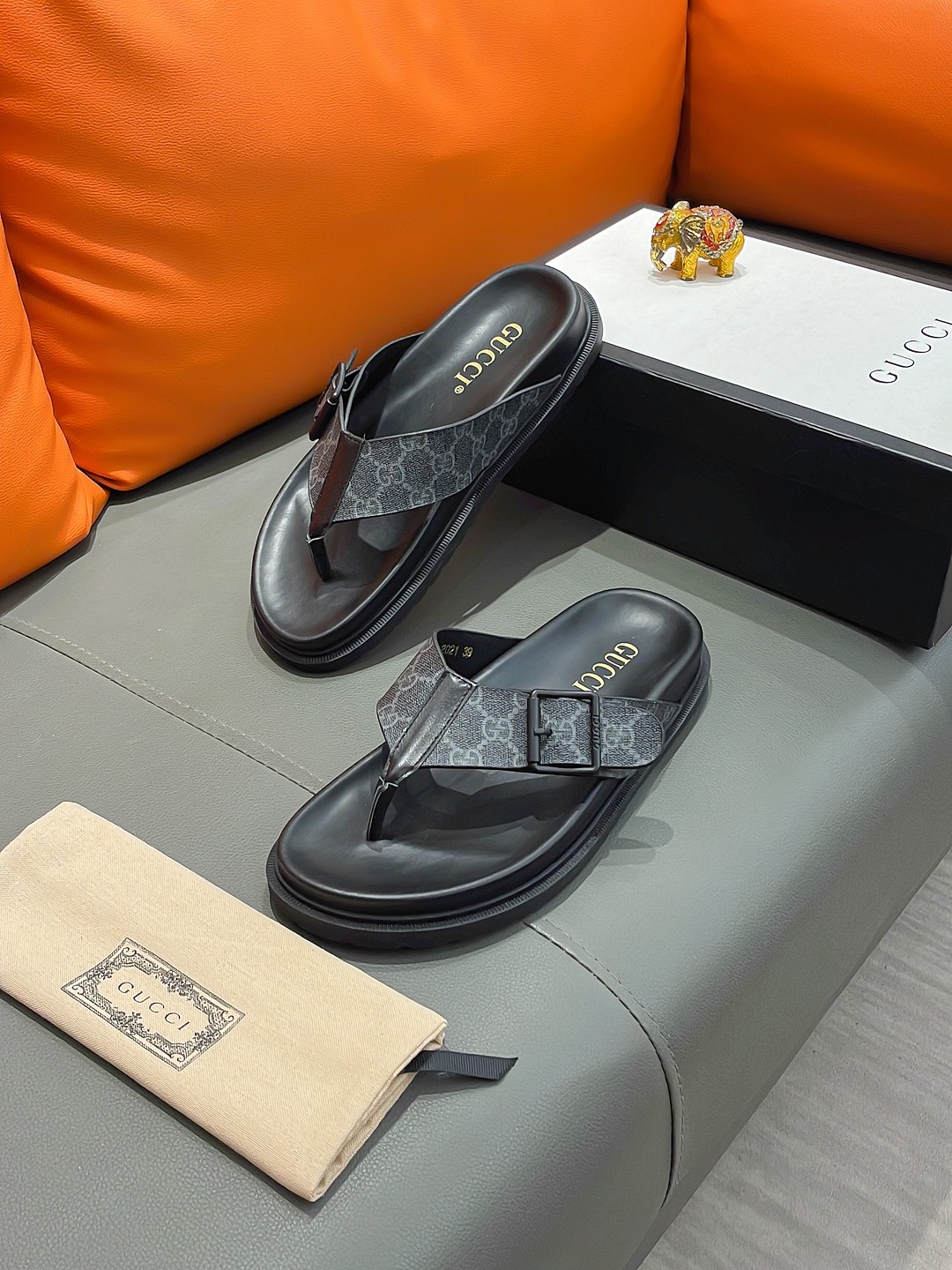 GUCCI Men's Luxury Sandals - Premium Designer Slides - Image 2