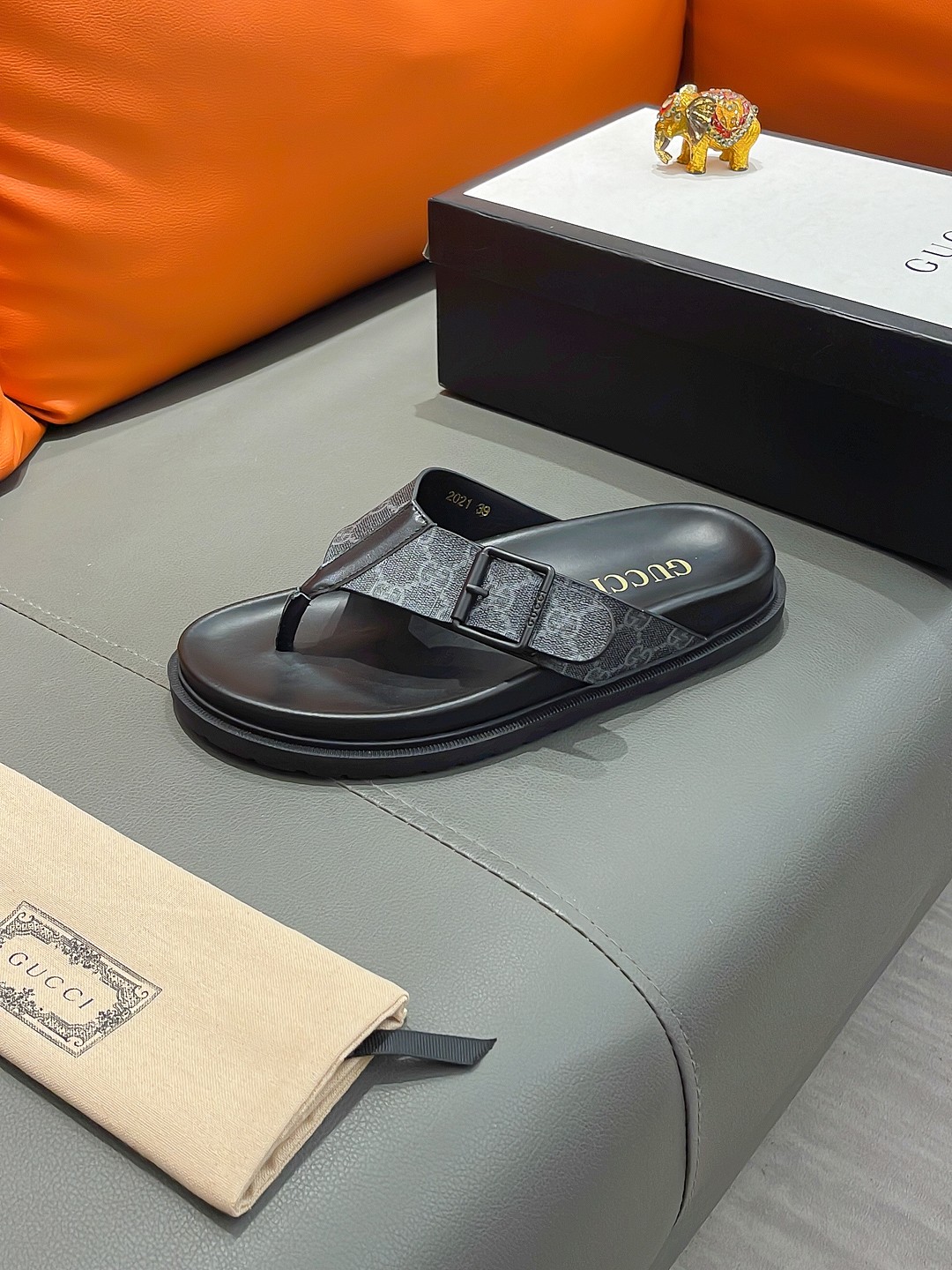 GUCCI Men's Luxury Sandals - Premium Designer Slides - Image 4