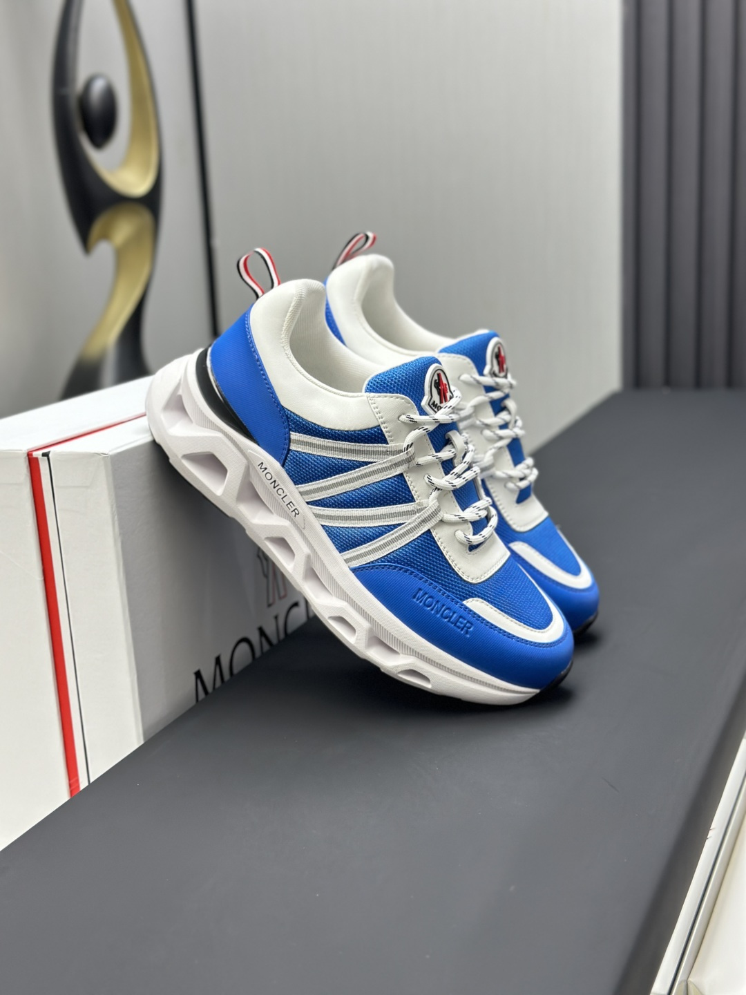 Moncler Men's Luxury Sneakers - GORE-TEX Premium Footwear - Image 4
