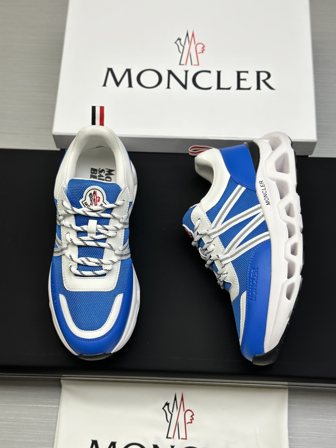 Moncler Men's Luxury Sneakers - GORE-TEX Premium Footwear - Image 8