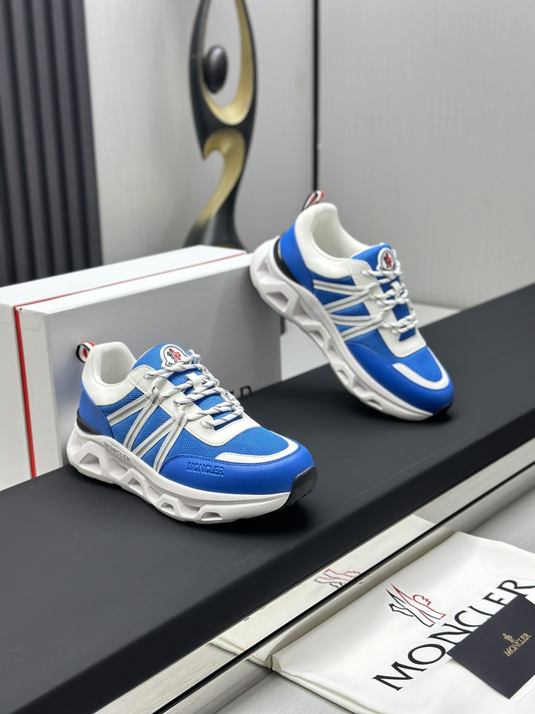 Moncler Men's Luxury Sneakers - GORE-TEX Premium Footwear - Image 3