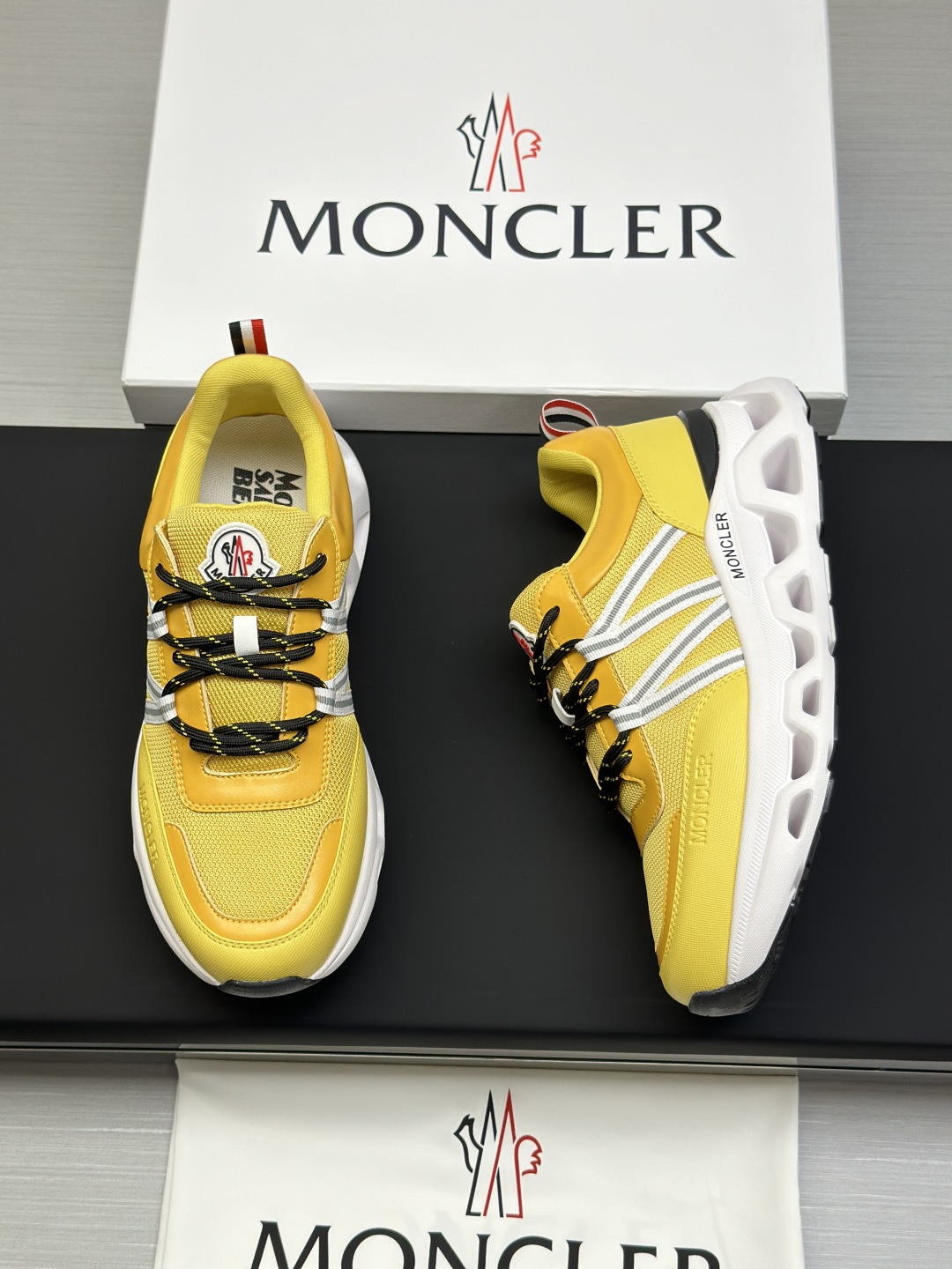 Moncler Men's Luxury Sneakers - GORE-TEX Premium Footwear - Image 8