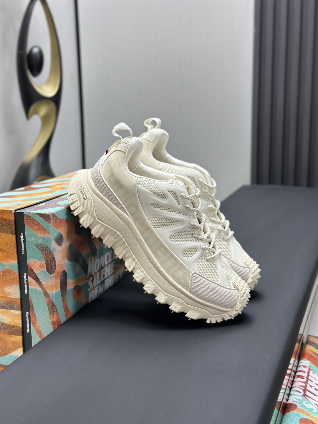 Moncler Men's Luxury Sneakers - GORE-TEX Premium Footwear - Image 4
