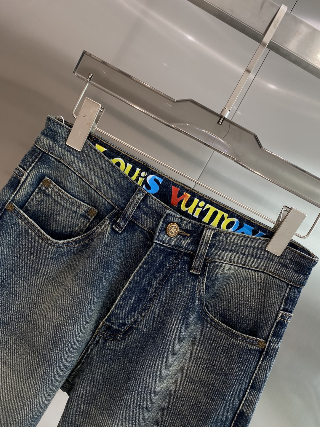 Louis Vuitton 2026 Premium Denim Jeans - Image 3