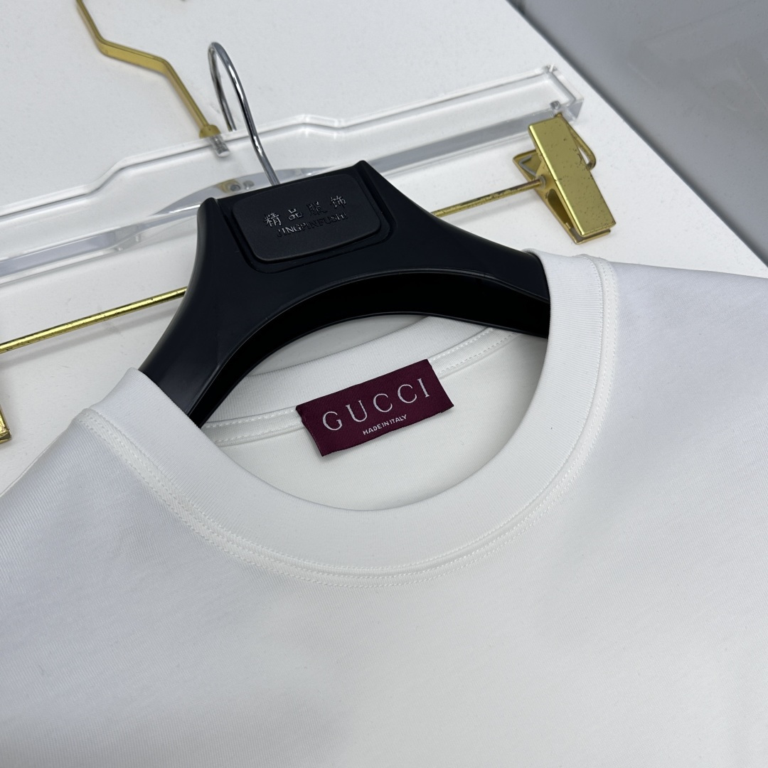 Gucci Multicolor Logo Print T-shirt - Image 6