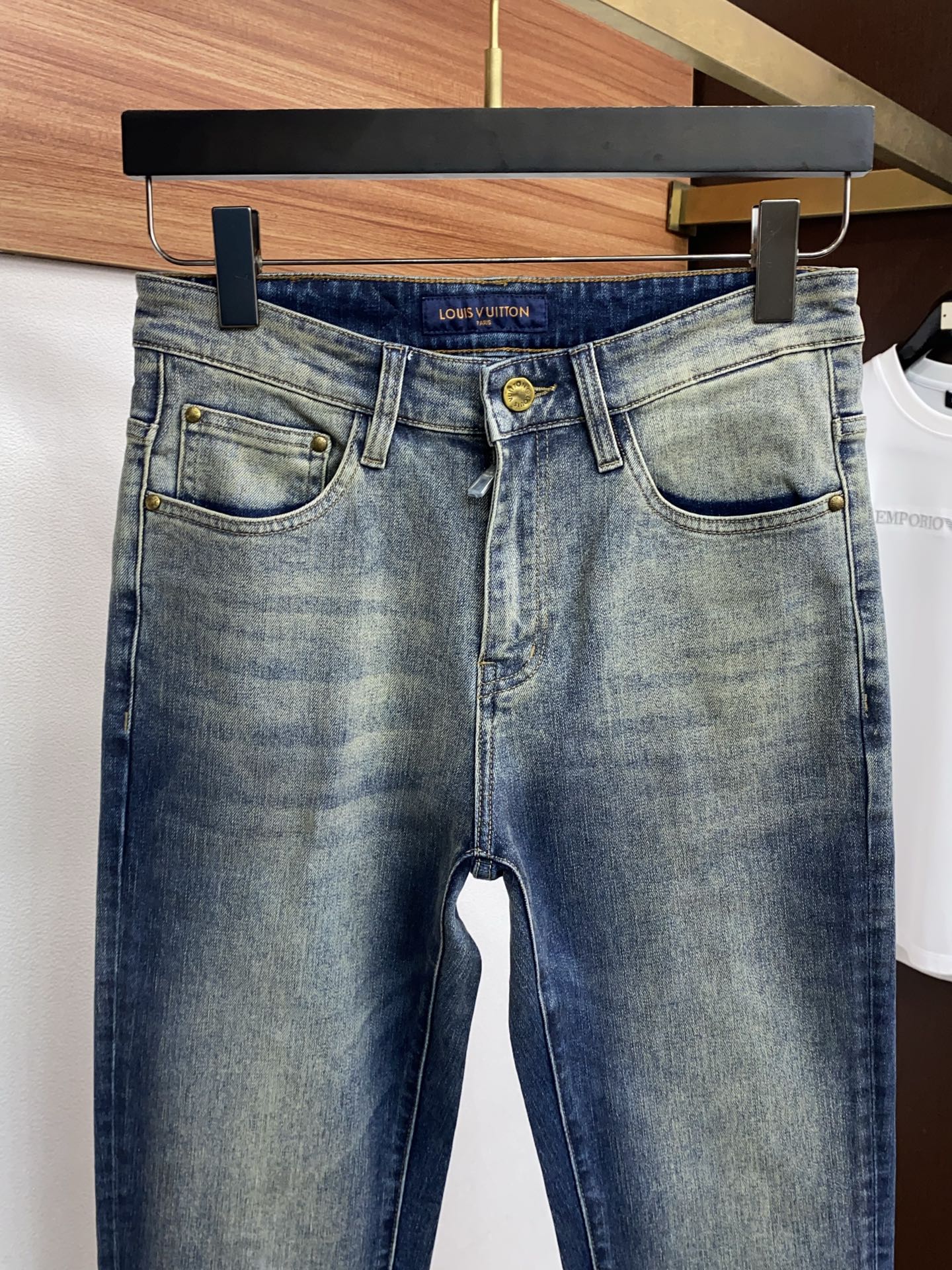 Louis Vuitton 2026 Slim Straight Jeans - Image 3