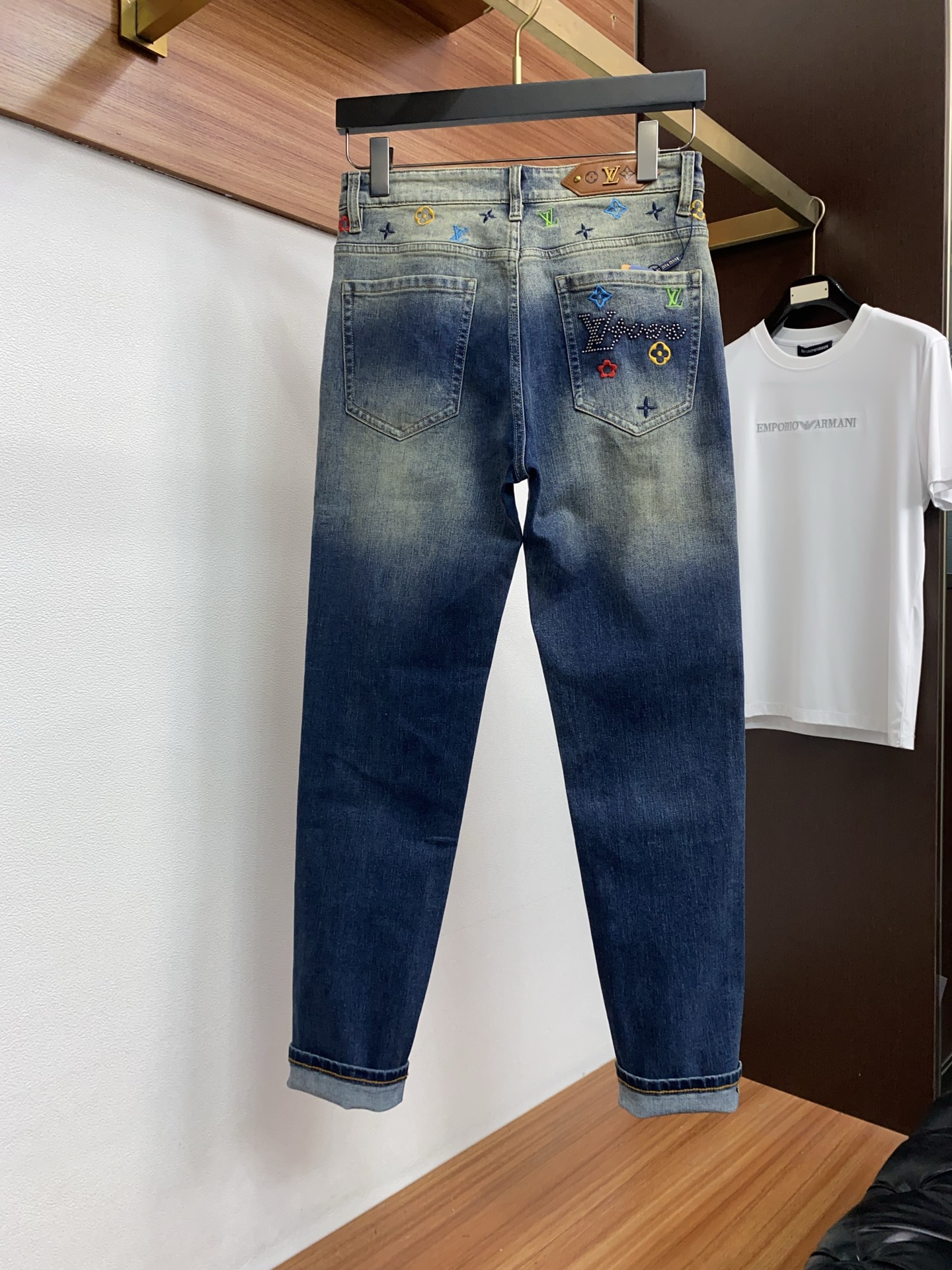 Louis Vuitton 2026 Slim Straight Jeans - Image 8