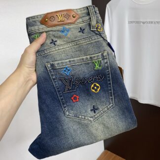 Louis Vuitton 2026 Slim Straight Jeans