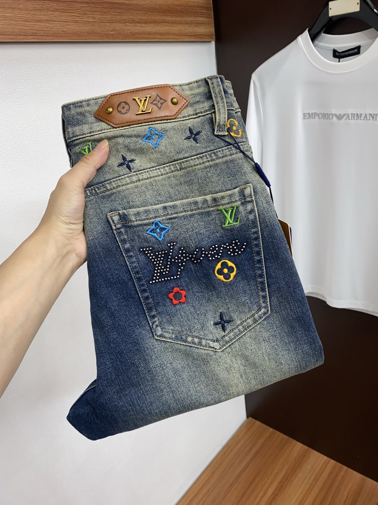 Louis Vuitton 2026 Slim Straight Jeans