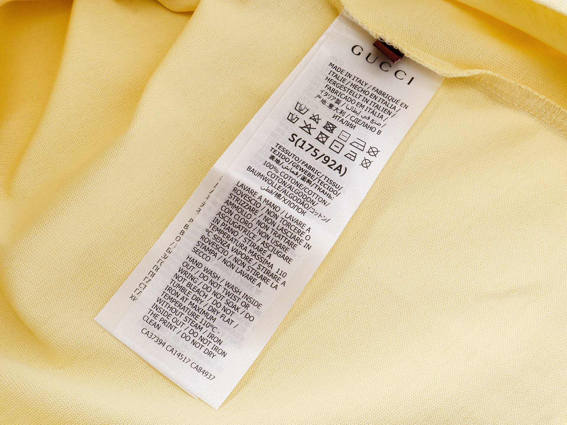 Gucci Spring/Summer Ruffle Sleeve Classic Print T-shirt - Image 8
